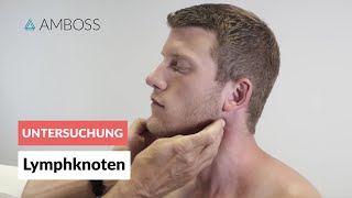 Lymphknoten  Klinische Untersuchung  AMBOSS Video  Lymphknotenuntersuchung [upl. by Ettebab548]