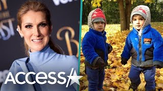 Celine Dion Shares Rare Pics Of Twin Sons [upl. by Amsden803]