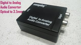 Easyday Digital to Analog Audio Converter [upl. by Yrehcaz]