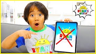 No More Ryan ToysReview [upl. by Annabella]