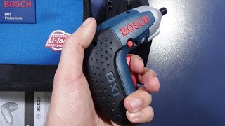 BOSCH IXO 36V Cordless Screwdriver Unboxing amp Review [upl. by Templa]