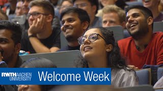 🎓🎓🎓 NEW international students Welcome Week at RWTH 🎓🎓🎓 [upl. by Ahtenak]