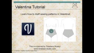 Tutorial Pattern Drafting with Valentina [upl. by Licht]