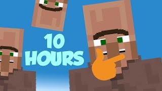 Minecraft villagers say HMMM for 10 hours [upl. by Idet]