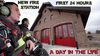 First 24 Hours in a New Fire Station  A Day in the Life [upl. by Ardnael]