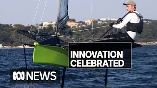 The hydrofoil sailing boats that changed the Americas Cup forever  ABC News [upl. by Manas]