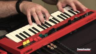 Yamaha Reface YC Synthesizer Demo by Sweetwater [upl. by Aicele]