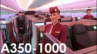 Qatar Airways The Worlds FIRST A3501000 Flight [upl. by Nnylylloh251]