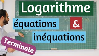 LOGARITHME  Equations et inéquations [upl. by Fancie614]