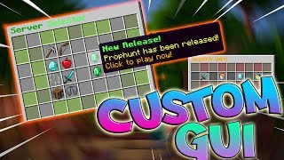 Custom GUI Plugin  Minecraft Plugins [upl. by Sachi]