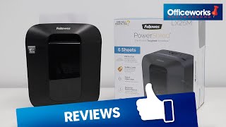 Fellowes LX25M Microcut Shredder [upl. by Collayer]