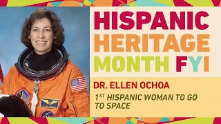 Hispanic Heritage Month FYI Dr Ellen Ochoa  The View [upl. by Vig]