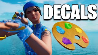 Decals 🎨 Fortnite Montage [upl. by Nelleeus]