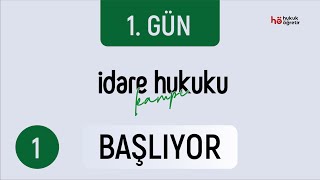 1 İdare Hukuku Kampı  Giriş  Murat AKSEL [upl. by Thorn967]