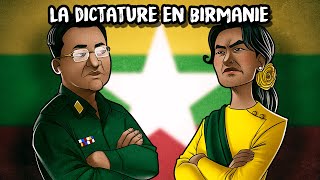 Lune des dernières dictatures dAsie  la Birmanie et son récent coup détat [upl. by Averyl]