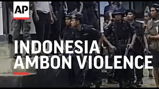 INDONESIA AMBON VIOLENCE [upl. by Notsgnik]