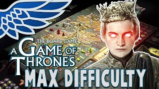 Lannister Max Difficulty  Game of Thrones Digital Board Game [upl. by Trutko]