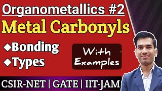 Metal Carbonyls  Metal Carbonyls in Coordination CompoundsMetal Carbonyls Organometallic Chemistry [upl. by Asilim]