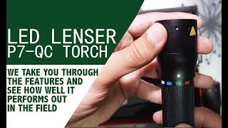 Led Lenser P7 QC Quattro Torch Demo amp Review [upl. by Tshombe]