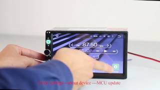 CN0313 android unit how to update the firmware and MCU [upl. by Gowon980]