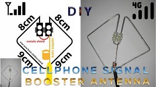 Homemade portable 4g LTE signal booster [upl. by Kele]