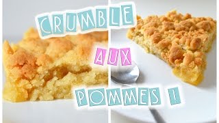 Recette 1  Le Crumble aux pommes [upl. by Jojo784]