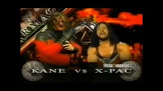 KANE VS XPac 🔥steel cage🔥 FULL MATCH Armageddon 1999 [upl. by Sisak791]