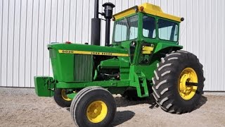 Restored 1975 John Deere 6030 Tractor Sold on Iowa Auction Yesterday [upl. by Christiane966]