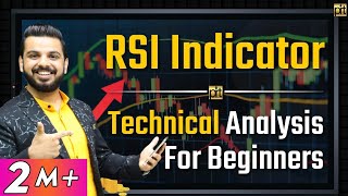 RSI Indicator in Live StockMarket  Technical Analysis for Beginners [upl. by Locin]