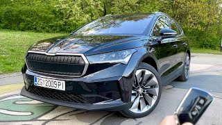 New Skoda ENYAQ 2021  FULL indepth REVIEW exterior interior amp trunk Magic Black Metallic [upl. by Faunie]