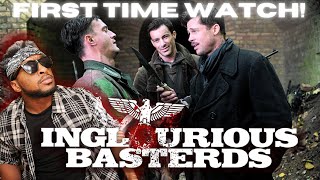 FIRST TIME WATCHING Inglorious Basterds 2009 REACTION Movie Commentary [upl. by Gettings]