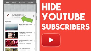 How to Hide Subscribers on Youtube  Hide Youtube Channel Subs Count on Android [upl. by Langston]