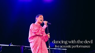 Demi Lovato  Dancing With The Devil Live Acoustic Performance [upl. by Arly]