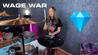 Wage War  Low  Drum Cover [upl. by Woody398]