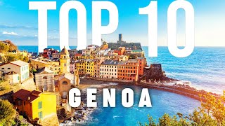 10 BEST Things To Do In Genoa  Genoa Travel Guide [upl. by Eciral]