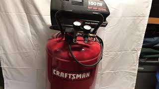 Craftsman 30 gallon air compressor [upl. by Leacock768]