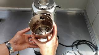 Mazzer Coffee Grinder Dosing Chamber Removal [upl. by Damien62]