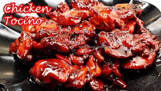 HOW TO MAKE THE EASIEST CHICKEN TOCINO RECIPE  BUSINESS IDEA [upl. by Luhey253]