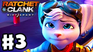 Ratchet amp Clank Rift Apart  Gameplay Walkthrough Part 3  Zurkies Arena and Sargasso 100 PS5 [upl. by Spector]