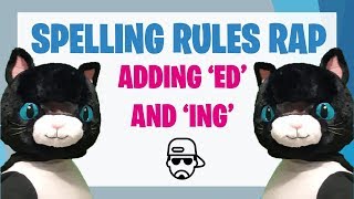 Spelling Rule Rap Adding ing and ed [upl. by Nemracledairam]