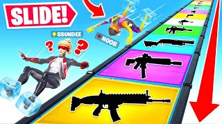 SLIDING For LOOT Game Mode in Fortnite [upl. by Asille288]