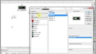 Multisim 1 Place Component Voltmeter Ammeter [upl. by Daveta]