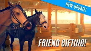 Rival Stars Horse Racing Developer Update Ep5  Friend Gifting [upl. by Donica]