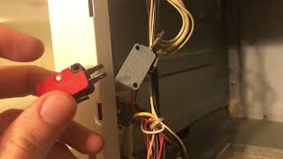 Microwave Door Switch Replacement [upl. by Stoeber]