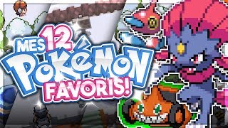 MES ANCIENS 12 POKÉMON FAVORIS   SNEAZE [upl. by Arinaj307]