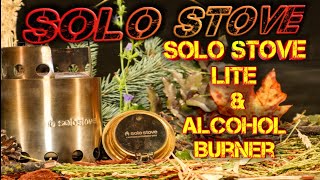 Solo Stove Lite amp Alcohol Burner Review [upl. by Aken]