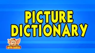 Picture Dictionary  Kids  Animation Learn Series [upl. by Weiss]