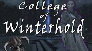 Skyrim How To Get Into the College of Winterhold Mage Guild [upl. by Paresh311]