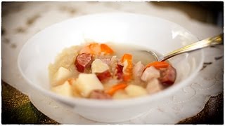 Cabbage Soup  Kapusniak  Anias Polish Food Recipe 35 [upl. by Fini]