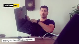 Laptop Kendiliğinden Kapanma Sorunu  KESİN ÇÖZÜM [upl. by Augy587]